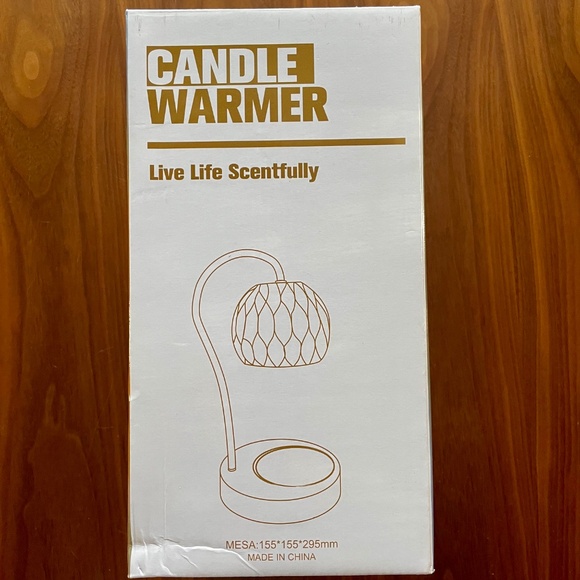 NIB Bealuxur Candle/Wax Melt Warmer Lamp w. 2 Bulbs,Timer & Dimmer - Picture 2 of 14